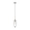 Z-Lite Arden Pendant, 1-Light, 4.5 In.W x 11.5 In.H, Brushed Nickel/Clear 651P-ROD-BN - alternate 8